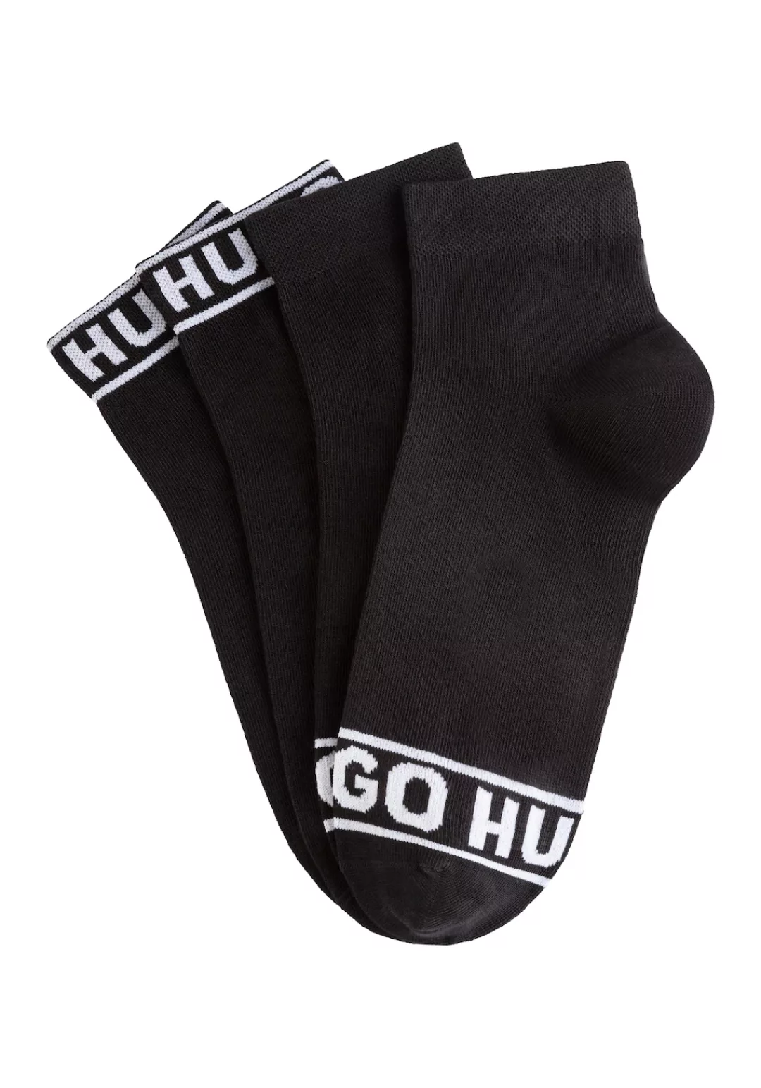 HUGO Underwear Freizeitsocken "2P SH LOGO CC W", (Set, 2 Paar), mit Logobun günstig online kaufen