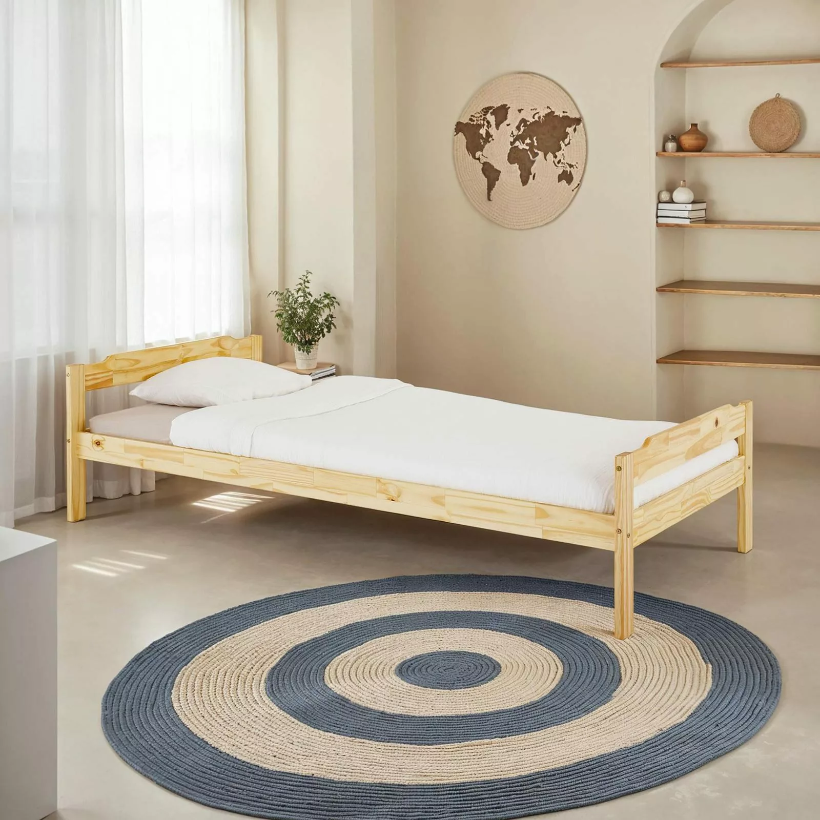 IDIMEX Massivholzbett MORITZ, Einzelbett 90x200cm aus günstig online kaufen