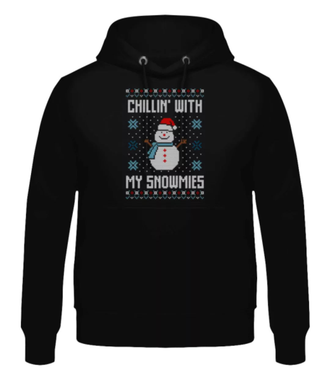 Chillin With My Snowmies · Männer Hoodie günstig online kaufen