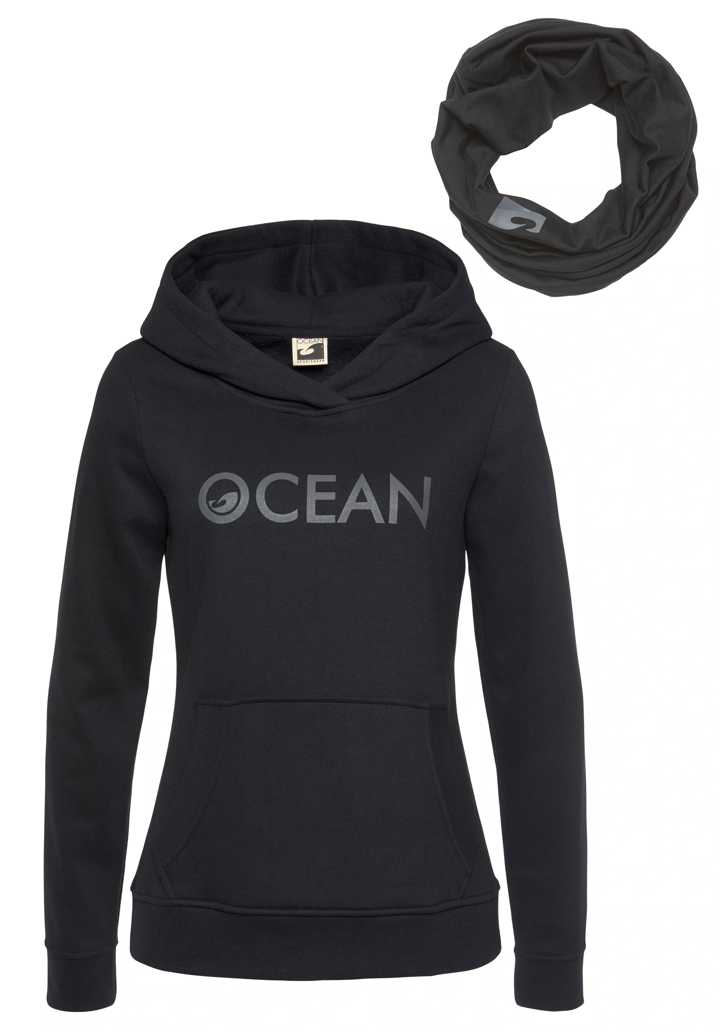 Ocean Sportswear Kapuzensweatshirt "mit Multifunktionaler Tube Schal", basi günstig online kaufen