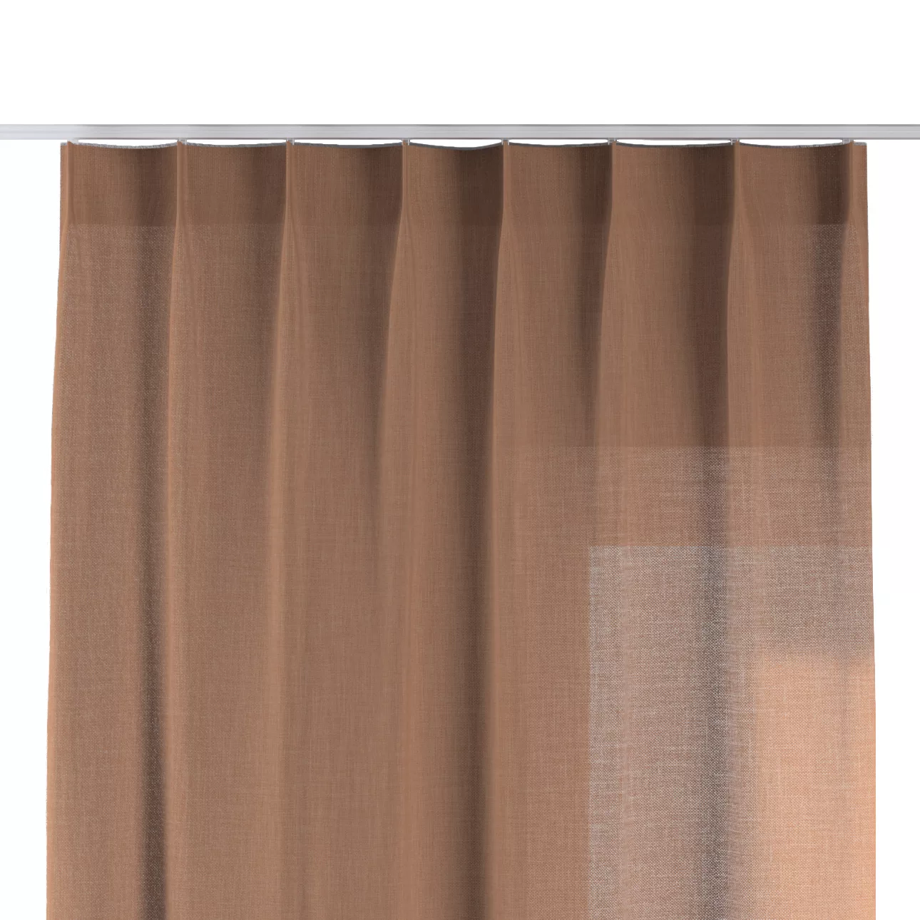 Vorhang mit flämischen 1-er Falten, zimt, Sensual Premium (144-45) günstig online kaufen
