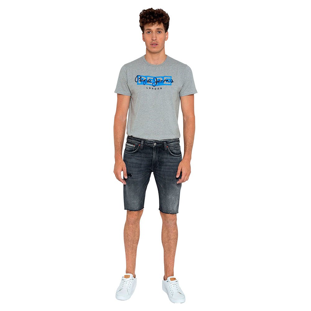Pepe Jeans Stanley Rugged Jeans-shorts 33 Denim günstig online kaufen