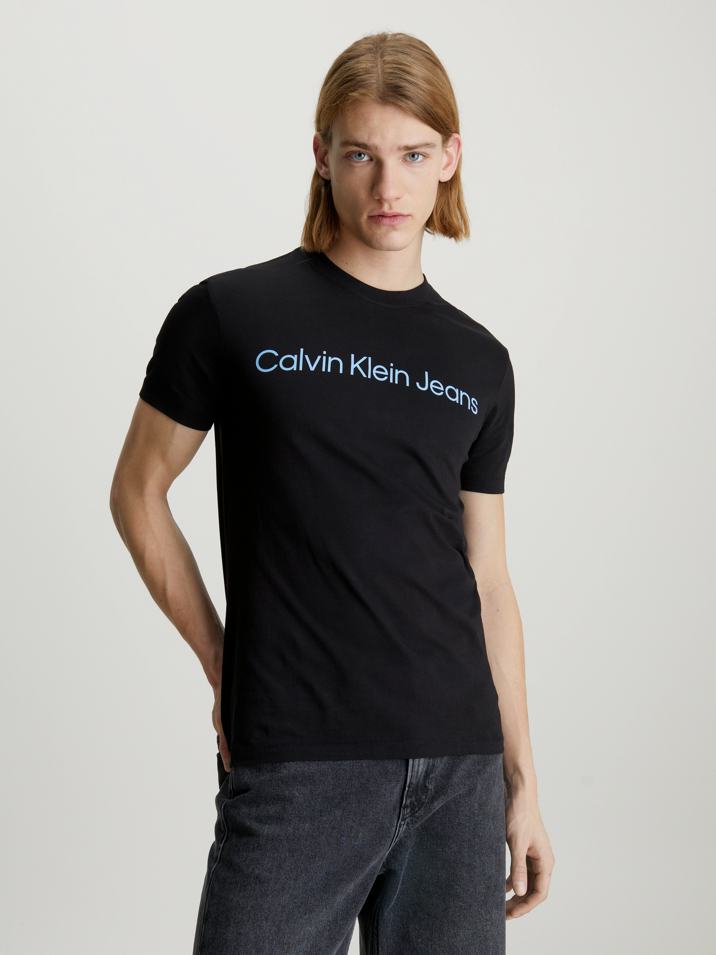 Calvin Klein Jeans T-Shirt INSTITUTIONAL LOGO mit Calvin Klein Logoschriftz günstig online kaufen