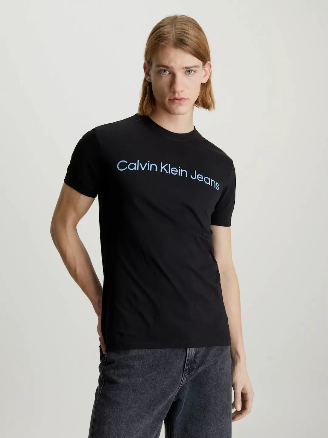 Calvin Klein Jeans T-Shirt "INSTITUTIONAL LOGO", mit Calvin Klein Logoschri günstig online kaufen