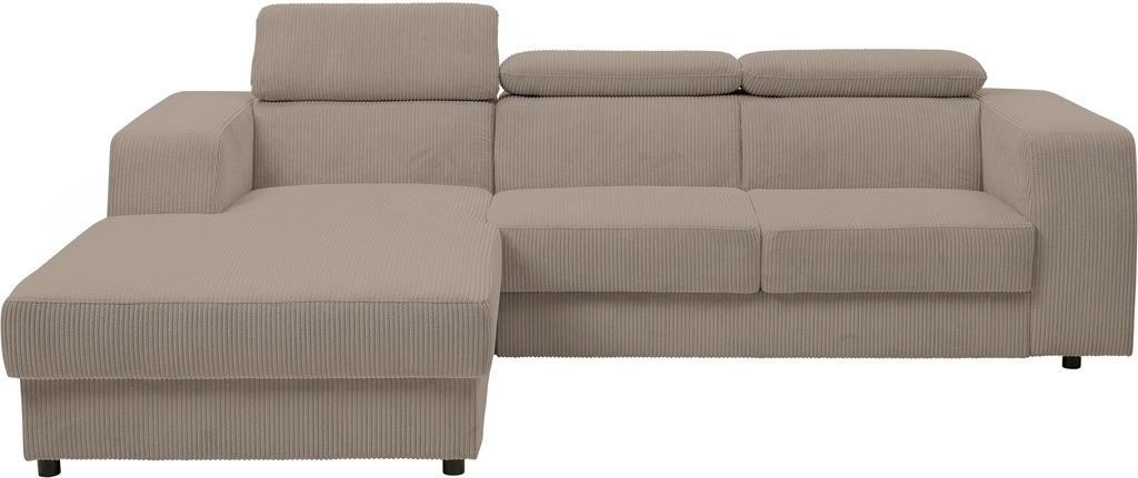 WERK2 Ecksofa "Cherry, modernes Sofa mit Komfortfunktionen, Breite 270cm, L günstig online kaufen