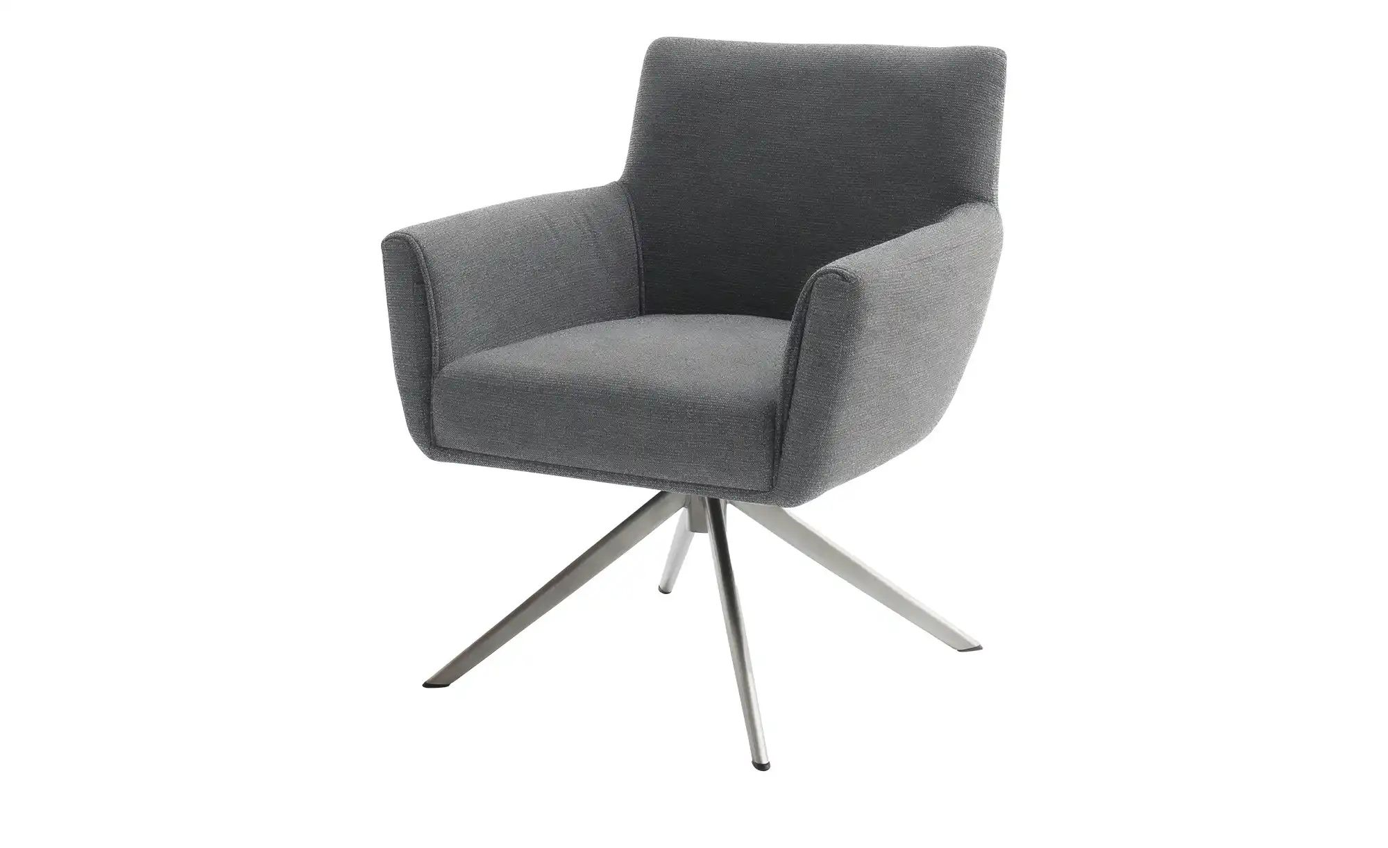 Esszimmerstuhl XL Nelson ¦ grau ¦ Maße (cm): B: 72 H: 88 T: 71.0 Stühle > E günstig online kaufen