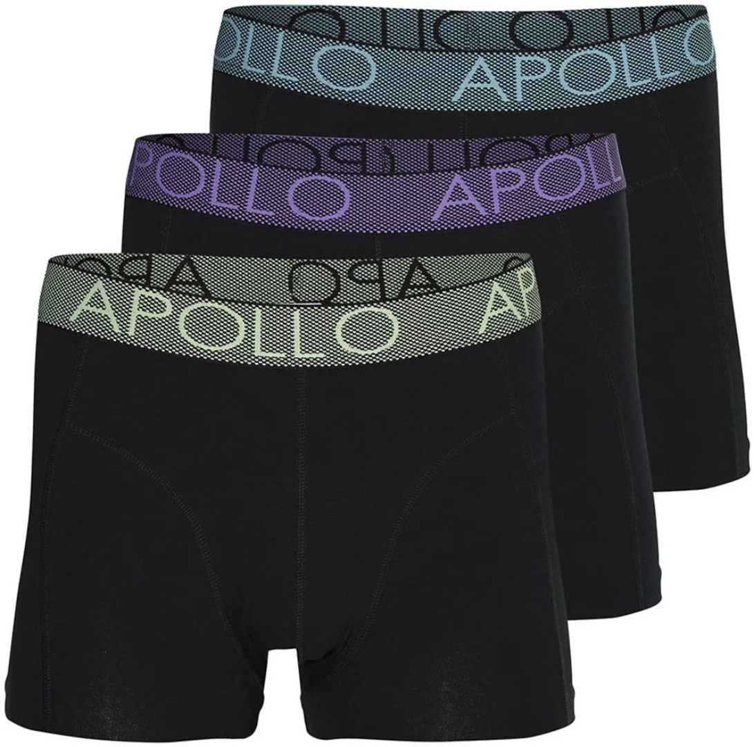 Apollo Boxer "MEN BOXERSHORTS", (3er Pack), mit hohem Baumwollanteil, elast günstig online kaufen