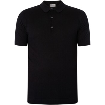 John Smedley  Poloshirt Adrian Einfarbiges Poloshirt günstig online kaufen