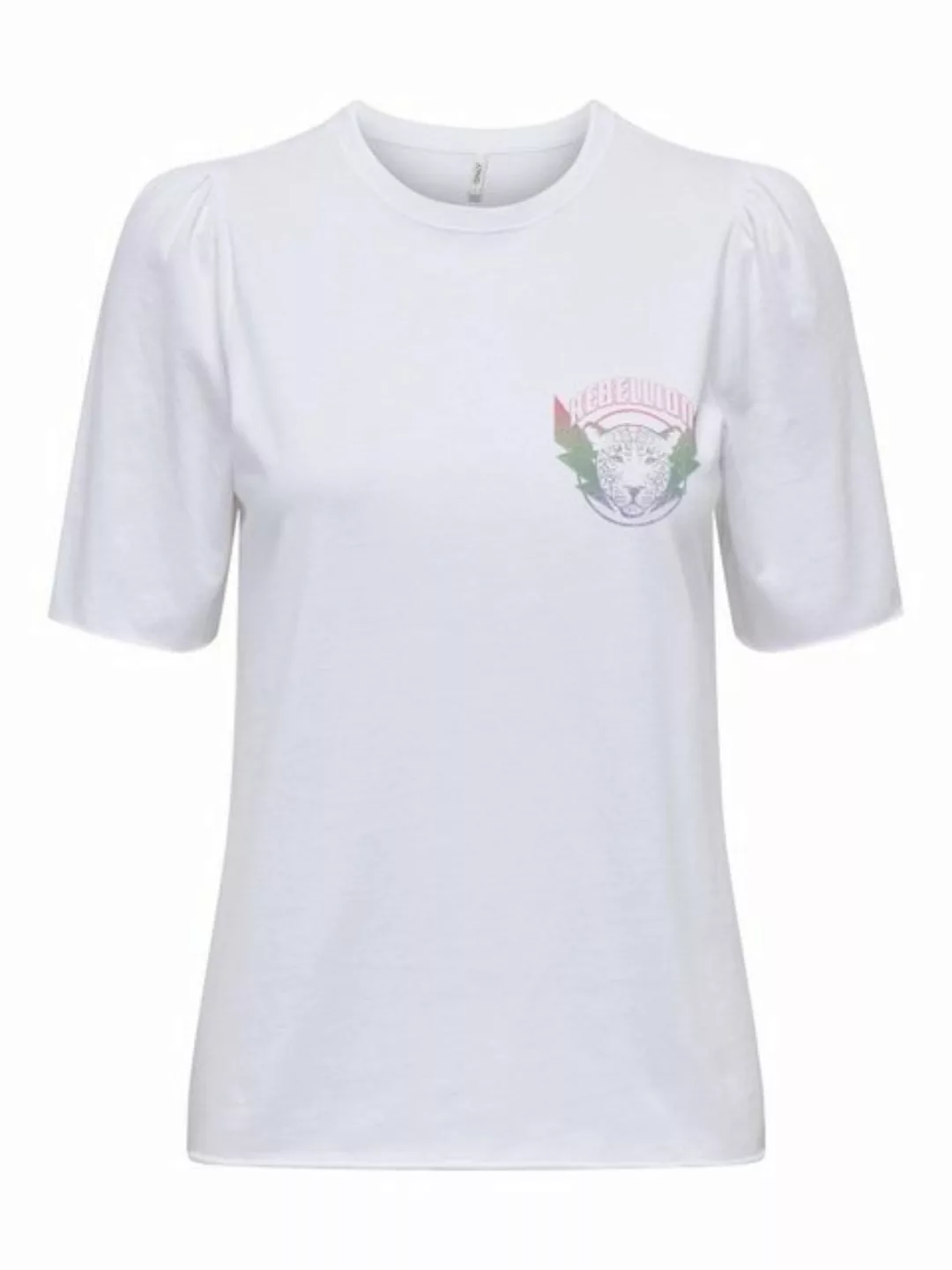 ONLY T-Shirt (1-tlg) Drapiert/gerafft günstig online kaufen