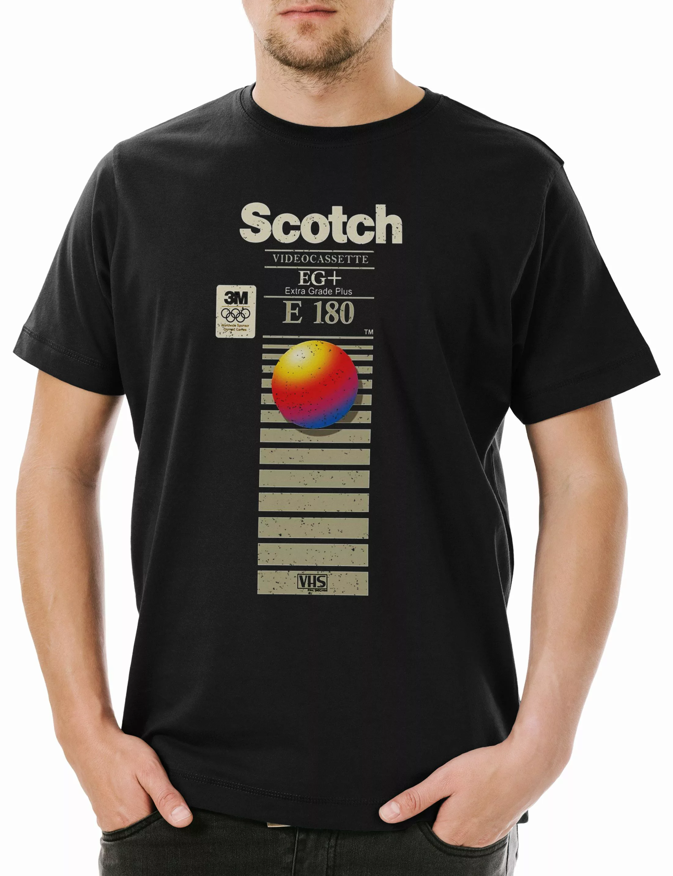 Urban Backwoods Print-Shirt E180 Videocassette Herren günstig online kaufen