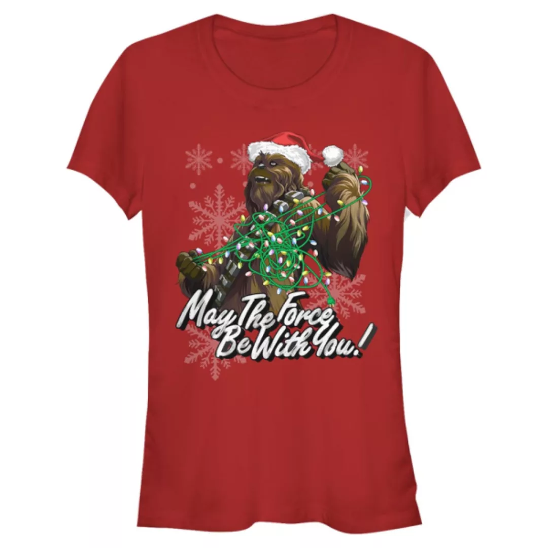 Star Wars - Chewbacca Wookiee Force - Weihnachten - Frauen T-Shirt günstig online kaufen
