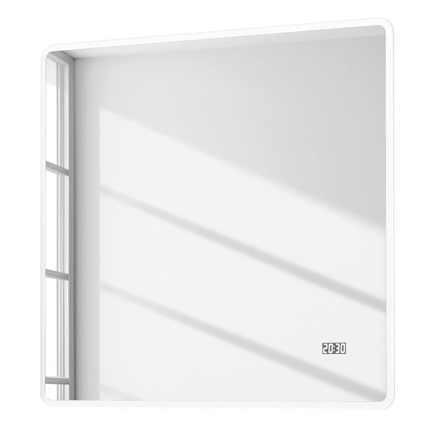 DSK Design LED-Lichtspiegel Silver Sintra 80 cm x 70 cm günstig online kaufen
