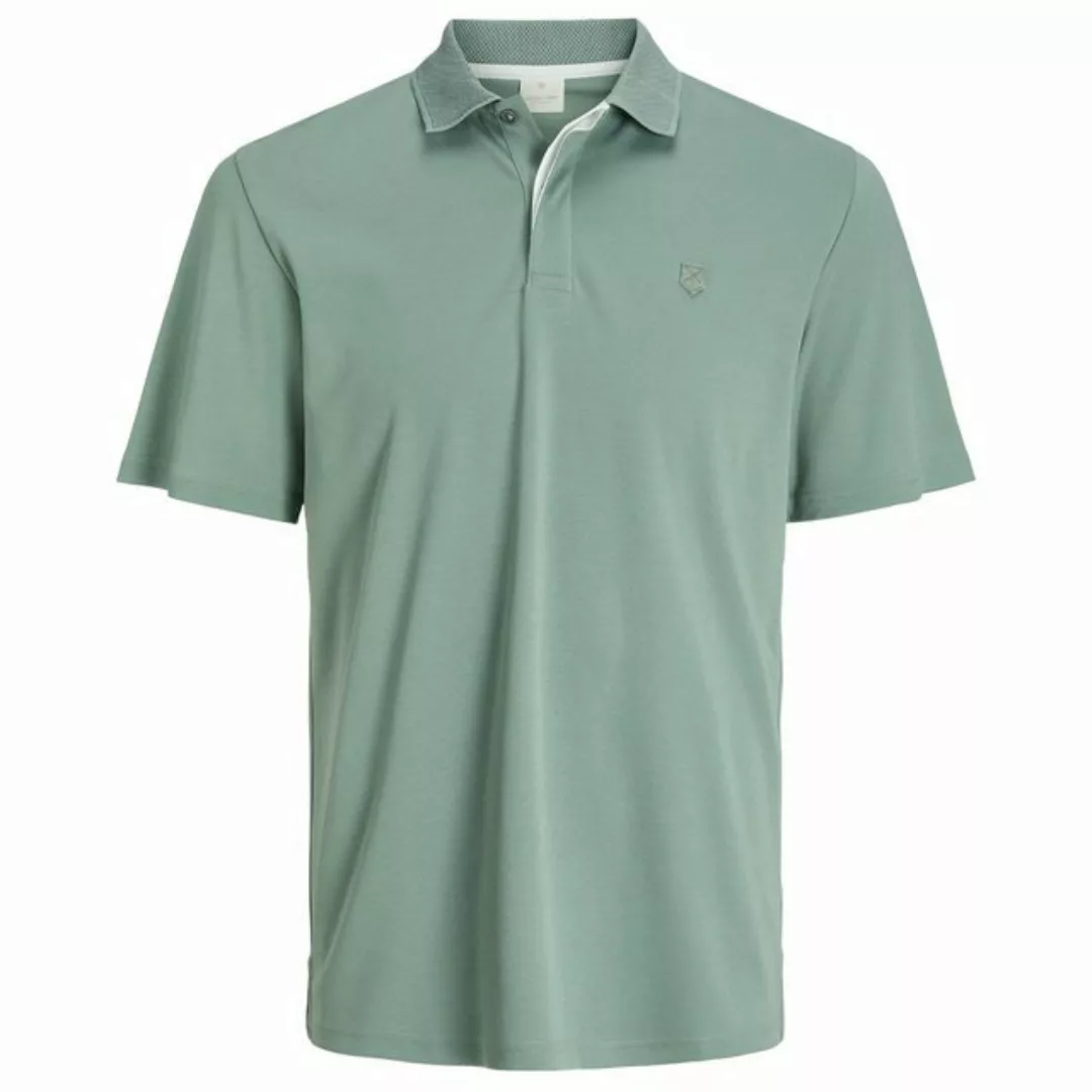 Jack & Jones Poloshirt Große Größen Herren Poloshirt salbeigrün JPRCCRODNEY günstig online kaufen