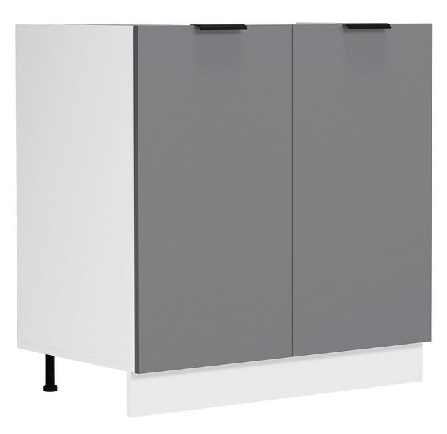 VCM Unterschrank Spülunterschrank Breite 80 cm Spülenschrank Fasola günstig online kaufen