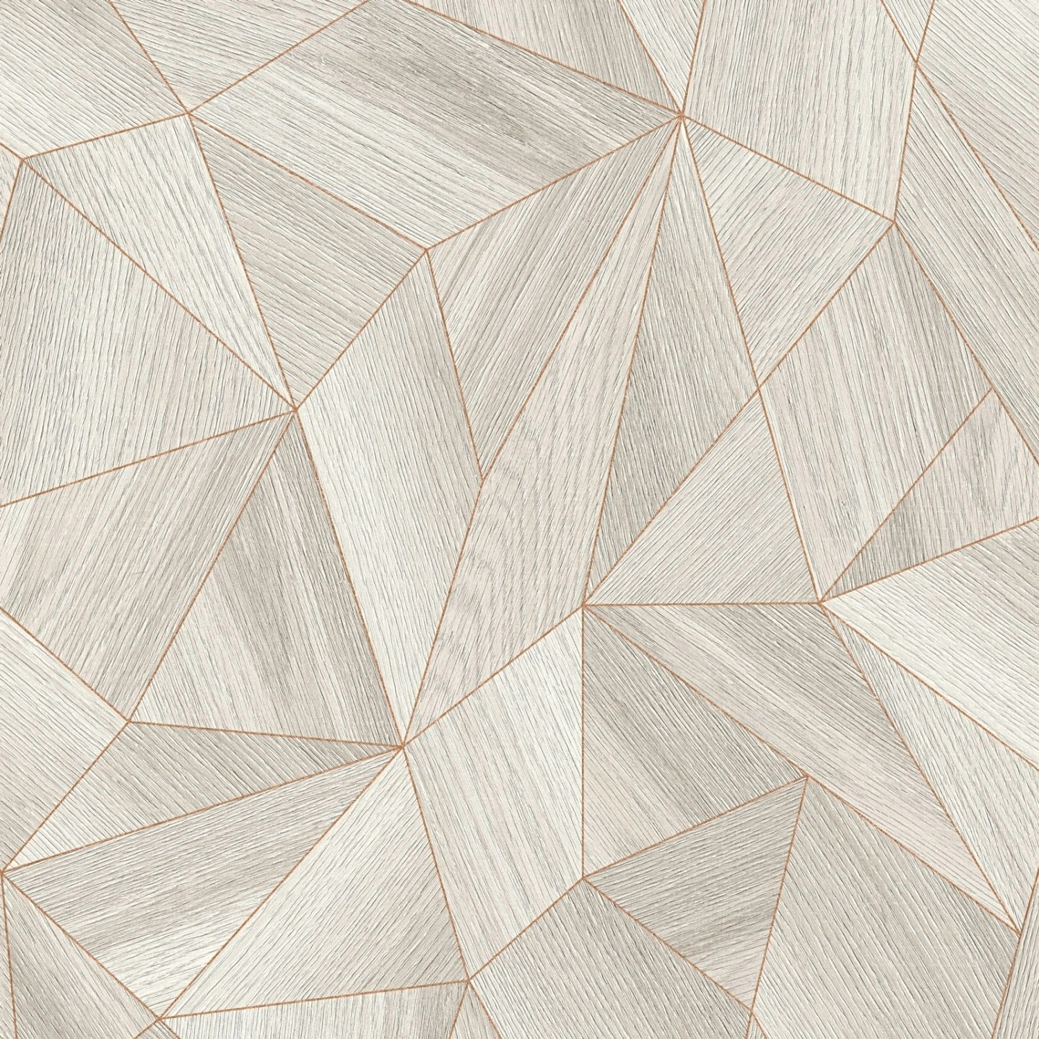 Bricoflor ausgefallene Holz Tapete mit Dreieck Muster Geometrische Tapete m günstig online kaufen