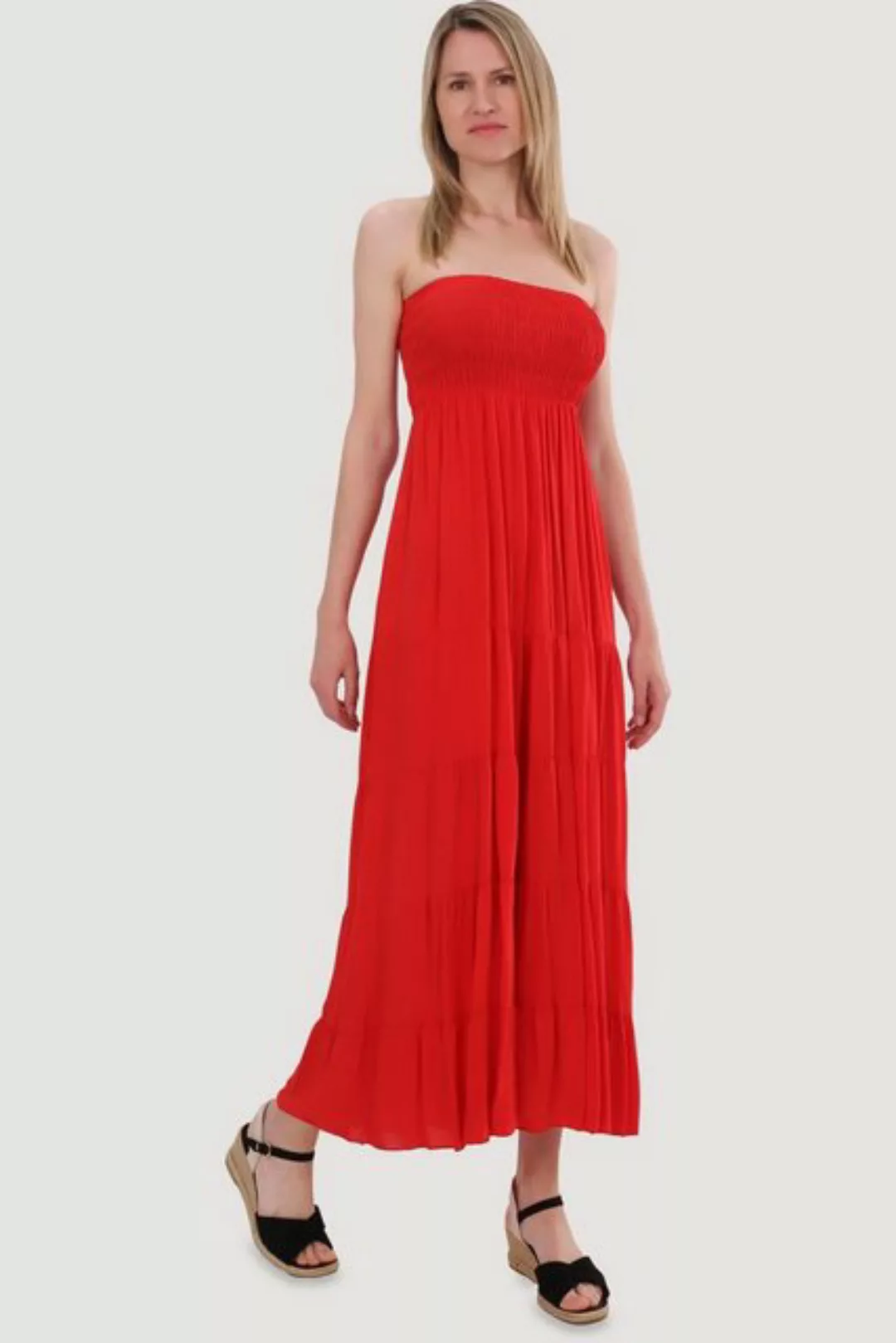 malito more than fashion Bandeaukleid 4635 figurumspielendes Sommerkleid St günstig online kaufen