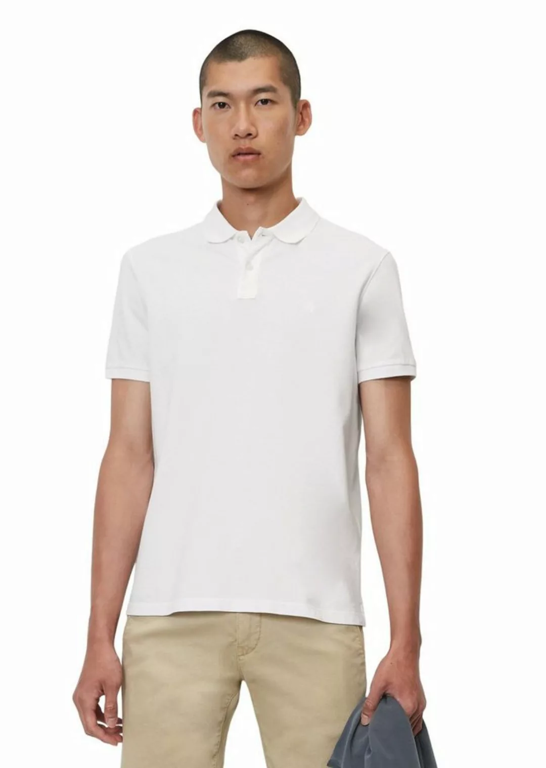 Marc O'Polo Poloshirt aus Bio-Baumwolle günstig online kaufen