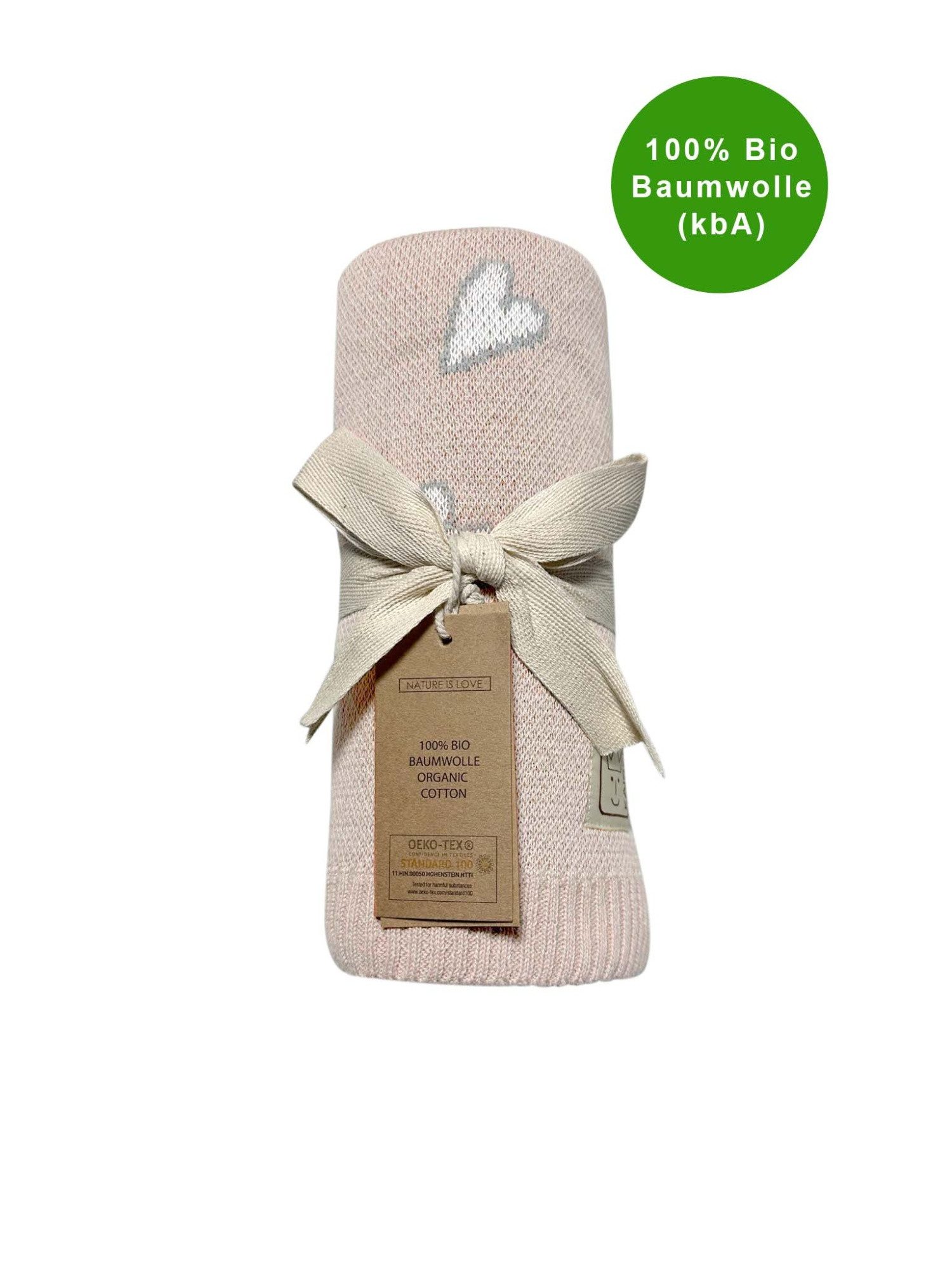 Babydecke Unicorn Babydecke Strick, Fb. natural günstig online kaufen