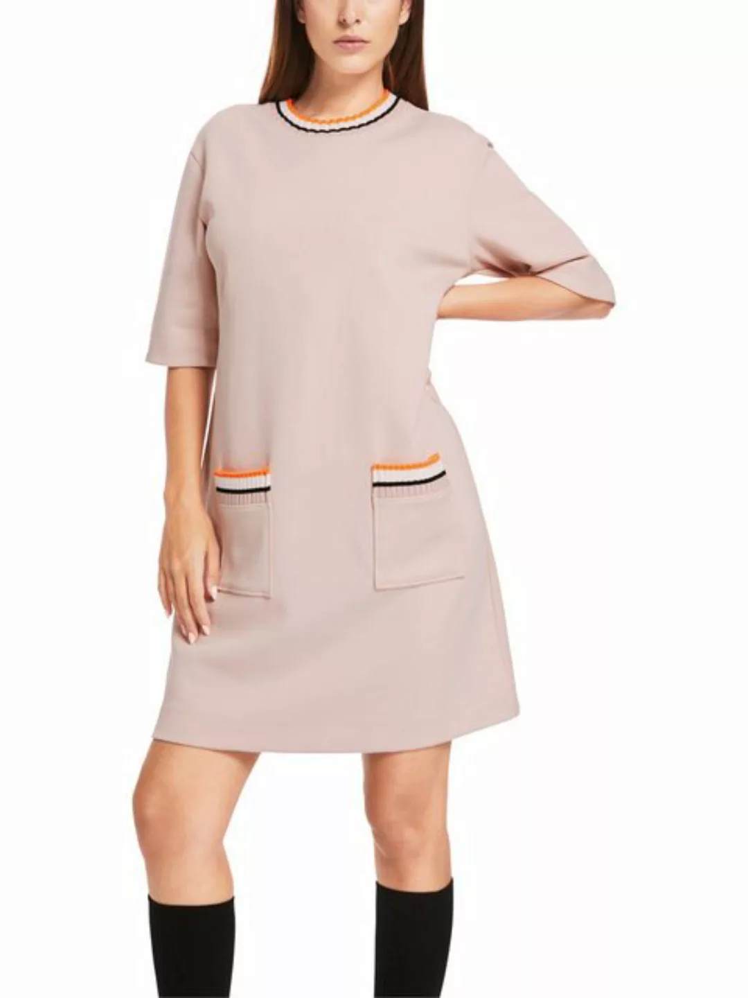 Marc Cain Minikleid Premium Damenmode 60ies-inspiriertes Minikleid in Stret günstig online kaufen