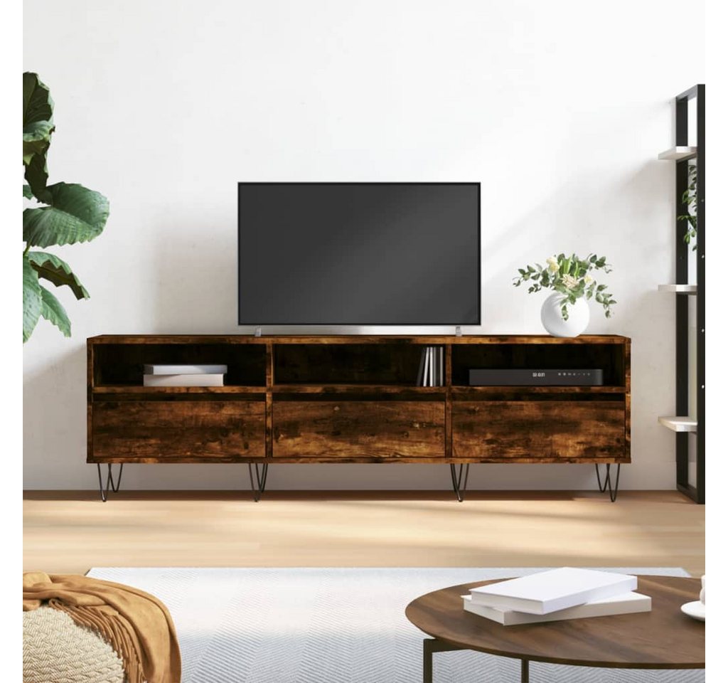 vidaXL TV-Schrank TV-Schrank Räuchereiche 150x30x44,5 cm Spanplatte günstig online kaufen