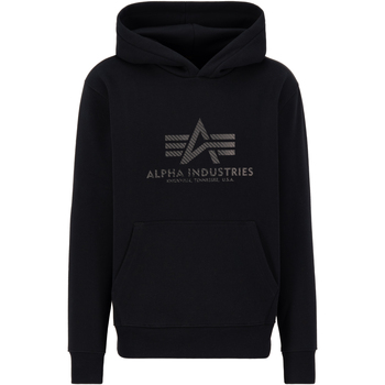 Alpha Industries  Sweatshirt Basic Hoodie Carbon - black/black günstig online kaufen