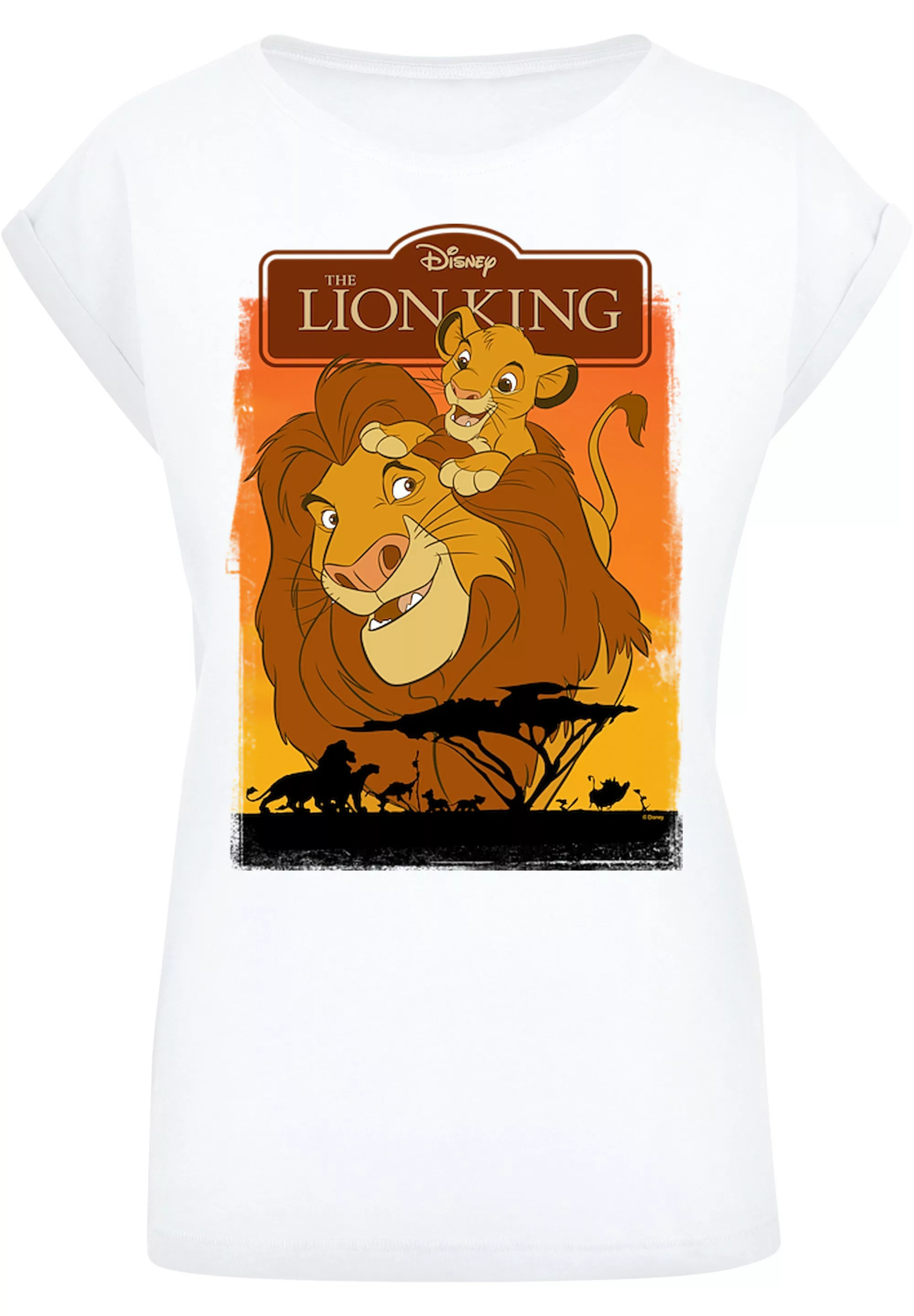 F4NT4STIC T-Shirt "König der Löwen Simba und Mufasa" günstig online kaufen