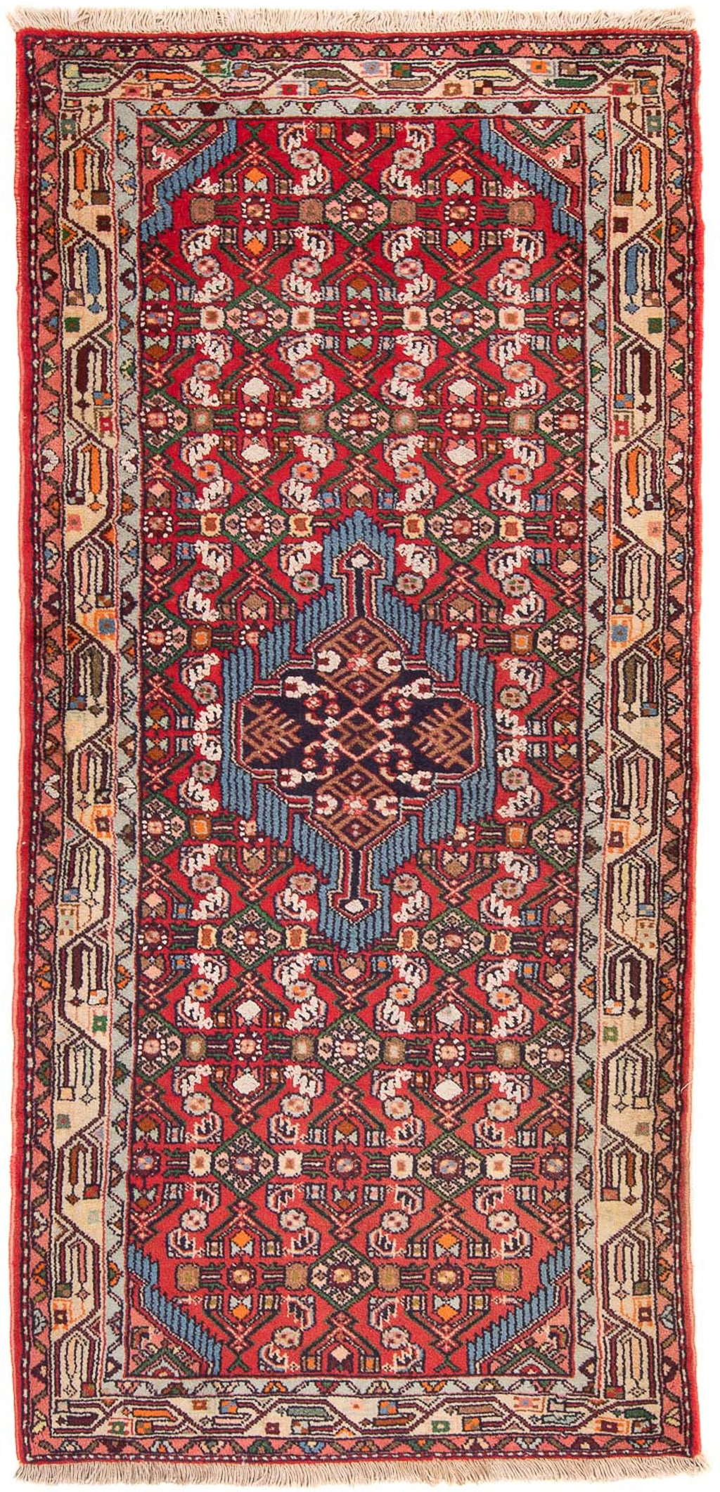 morgenland Orientteppich »Perser - Nomadic - 197 x 83 cm - rot«, rechteckig günstig online kaufen