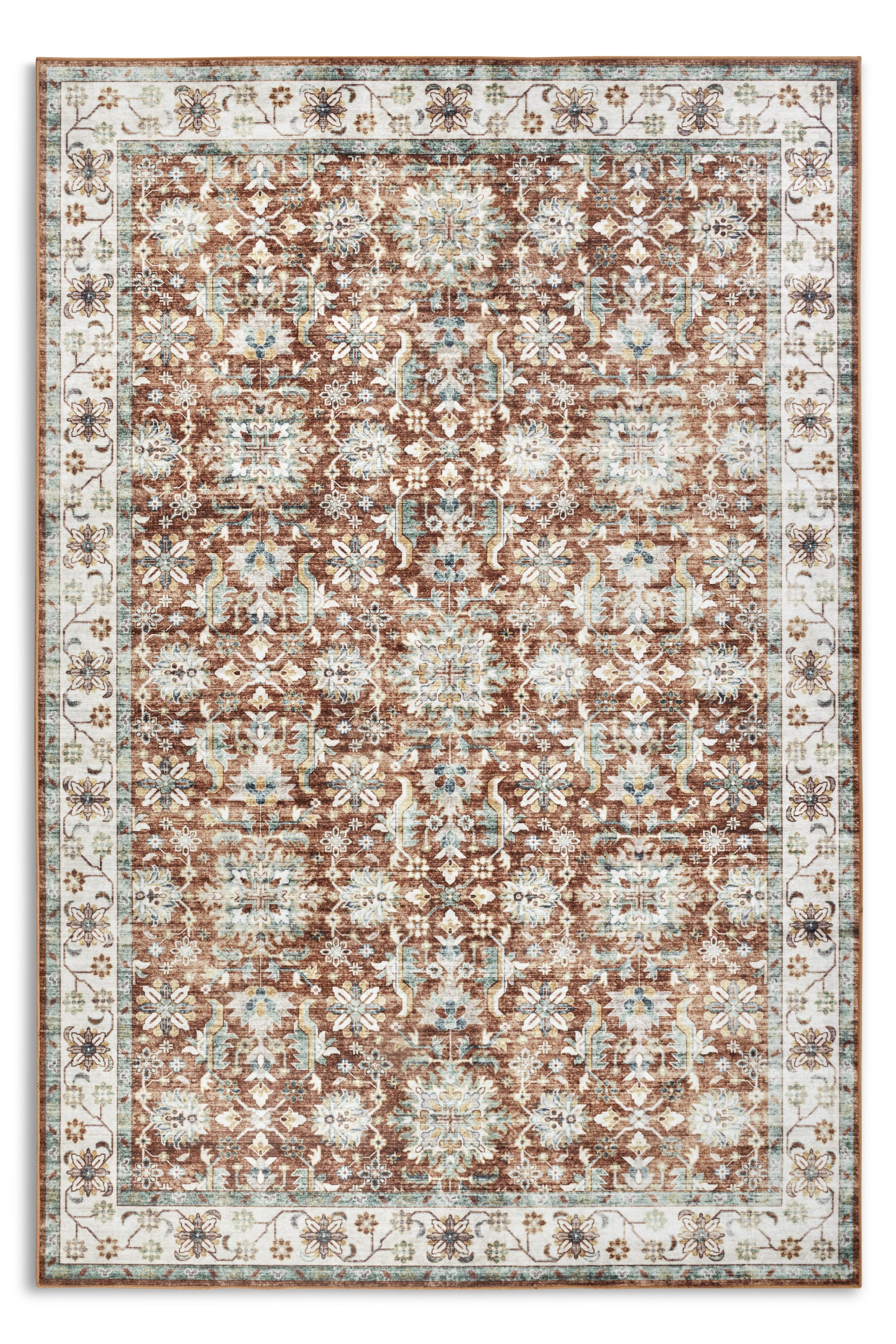ELLE DECORATION Teppich »Saveh«, rechteckig, 5 mm Höhe, Kurzflor, Anti Ruts günstig online kaufen
