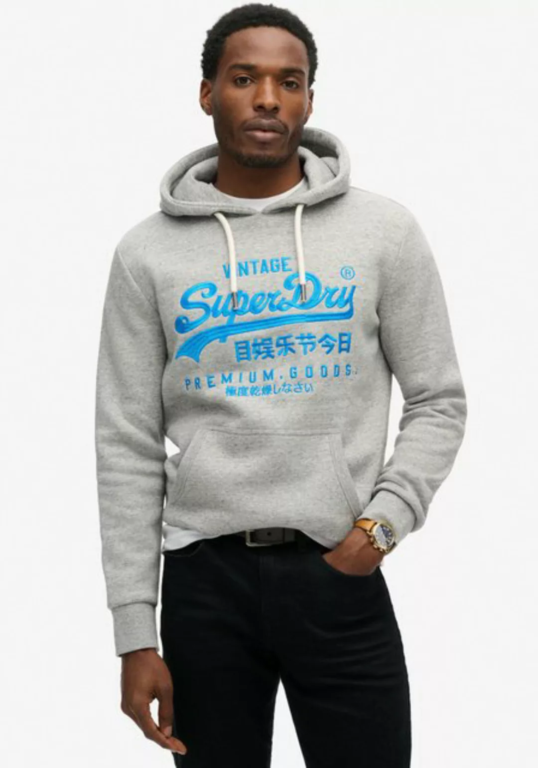 Superdry Kapuzensweatshirt NEON VL GRAPHIC HOODIE günstig online kaufen