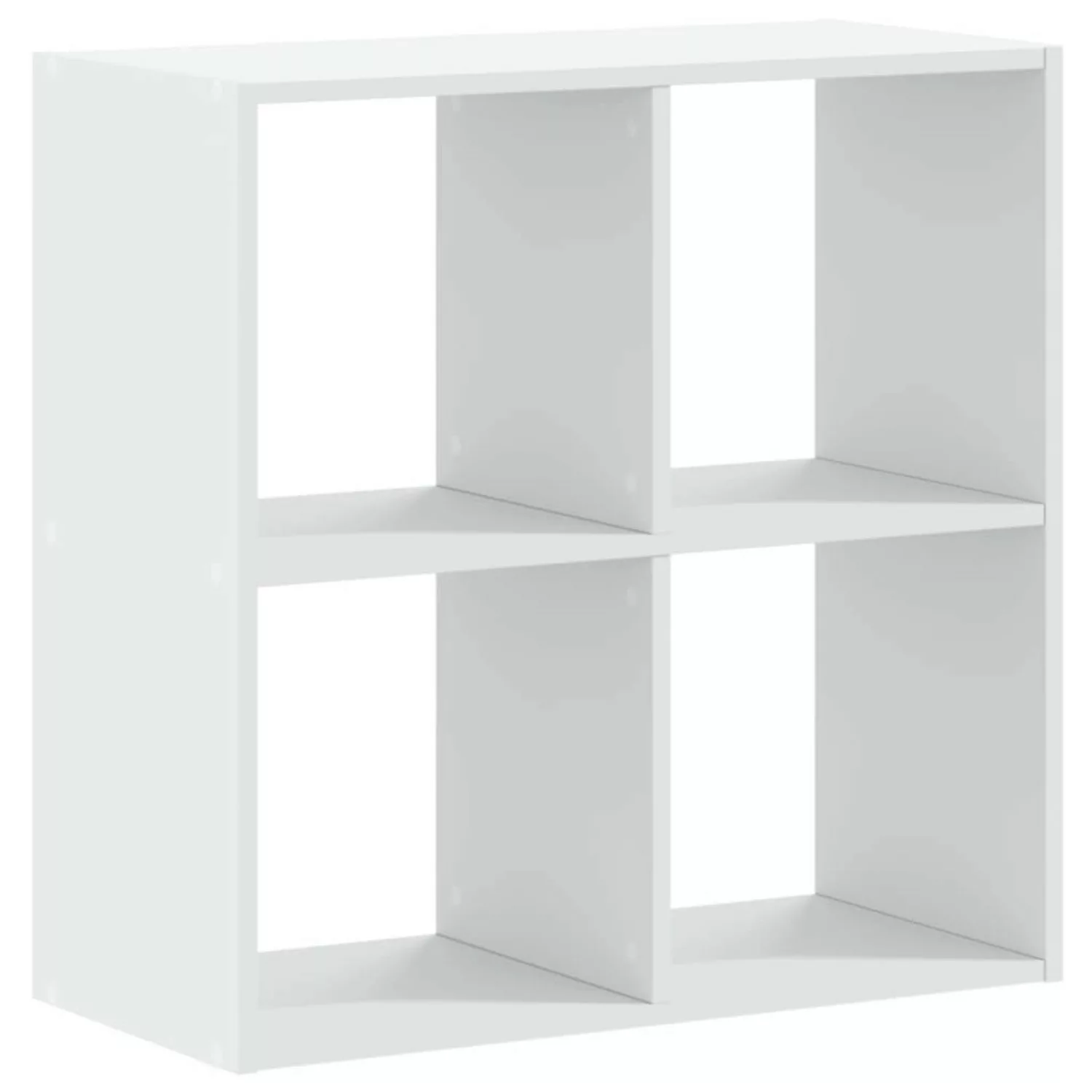 VidaXL Bücherregal Weiß 68,5x32x68,5 cm Holzwerkstoff günstig online kaufen