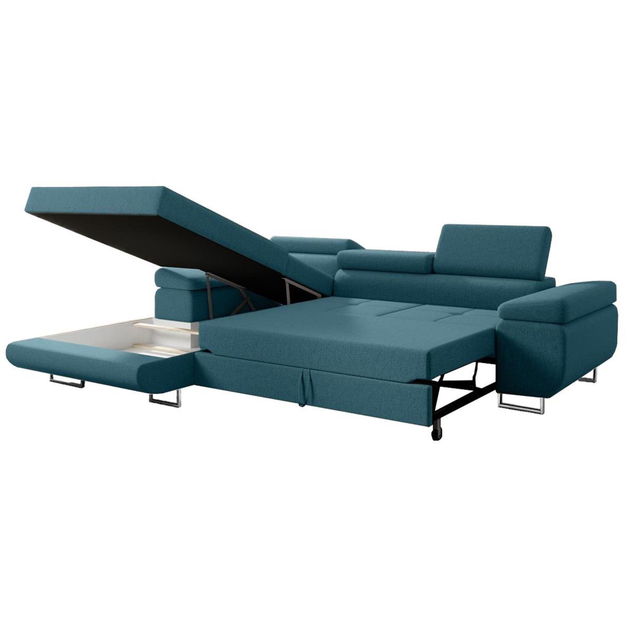 Beautysofa Ecksofa Alons mit Schlaffunktion auf günstig online kaufen