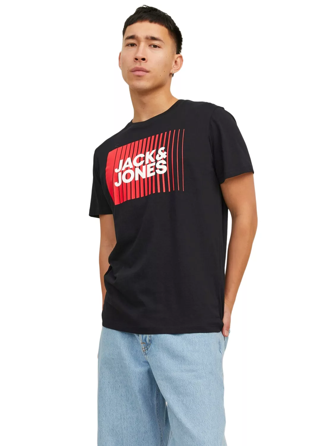 Jack & Jones Herren Rundhals T-Shirt JJECORP LOGO - Regular Fit günstig online kaufen