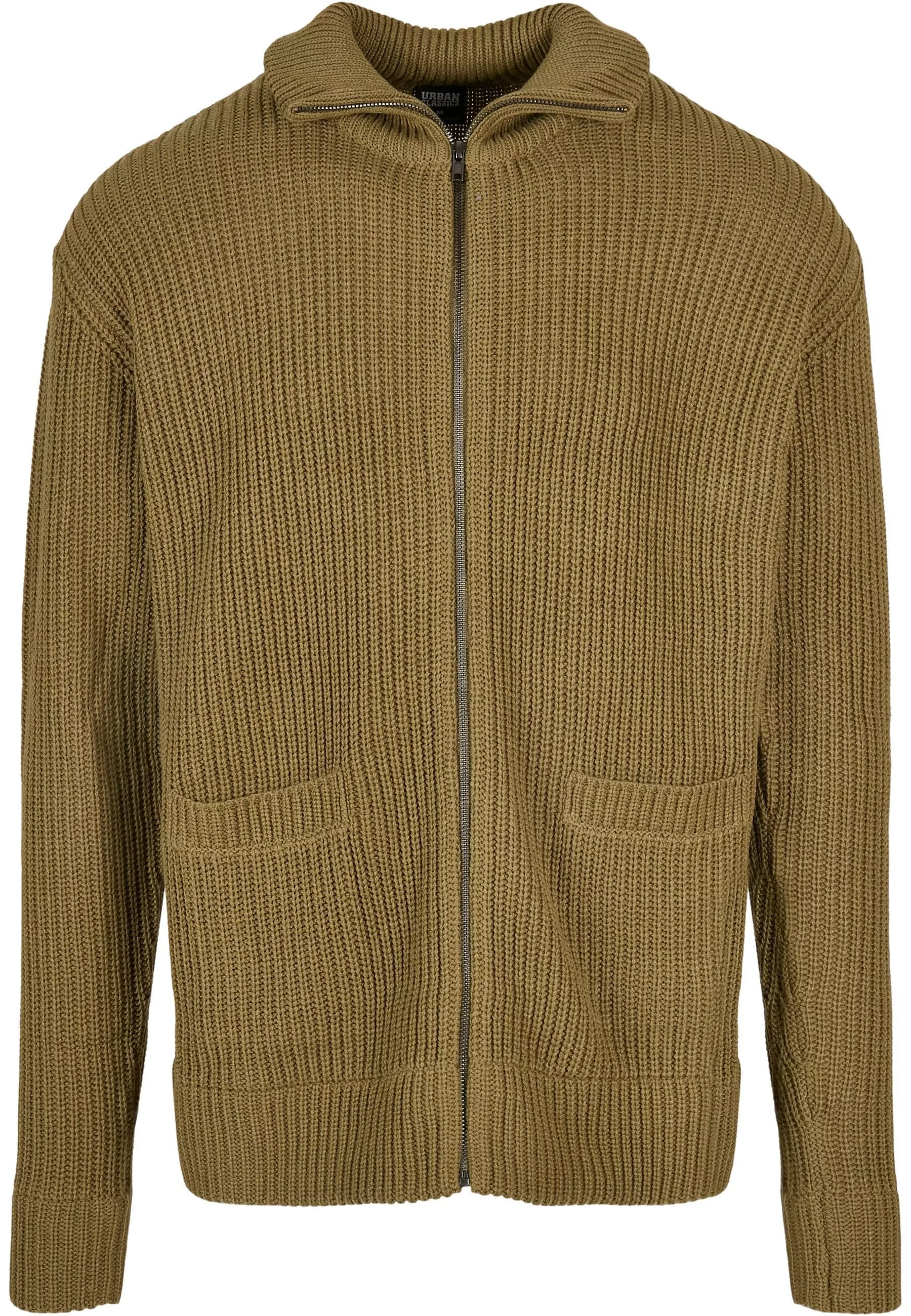 URBAN CLASSICS Cardigan "Urban Classics Herren Zip Cardigan" günstig online kaufen