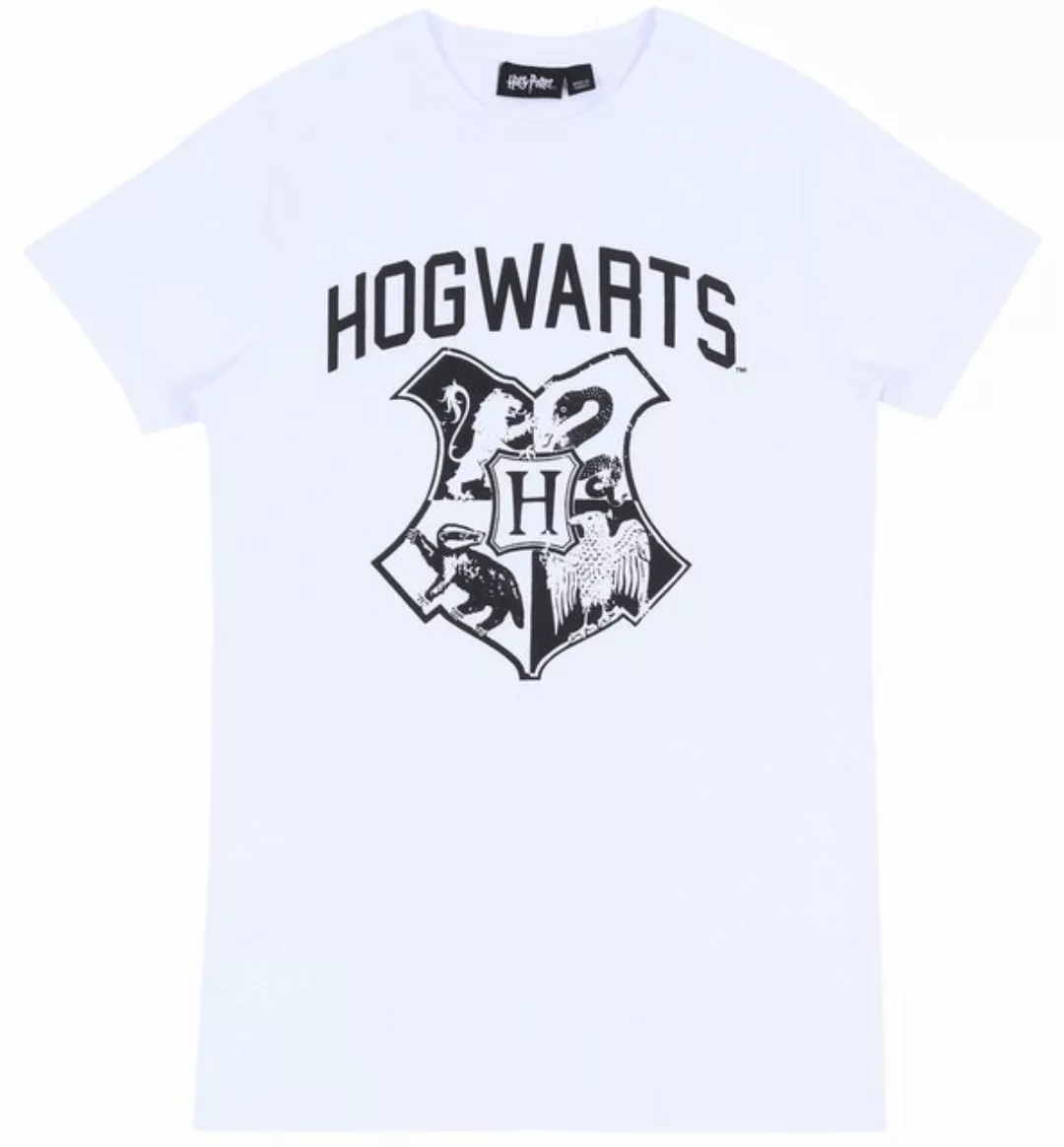 Sarcia.eu Kurzarmbluse Weißes T-Shirt Hogwarts HARRY POTTER feine Baumwolle günstig online kaufen