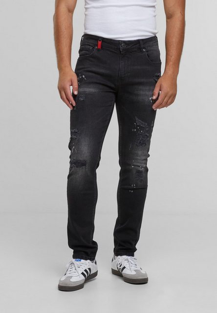 2Y Studios Bequeme Jeans 2Y Studios 2Y EMILIO RIPPED SLIM FIT JEANS günstig online kaufen