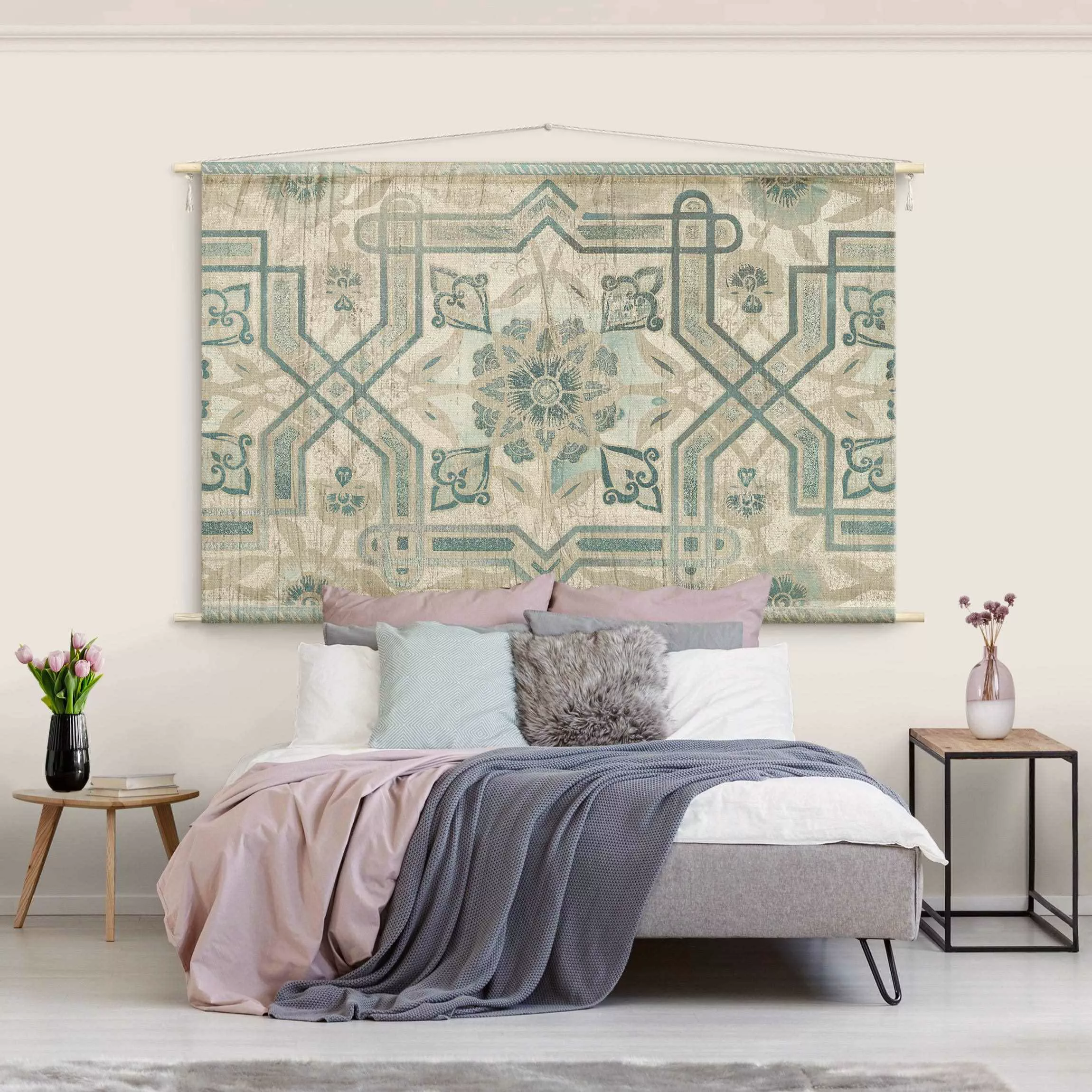 Wandteppich Holzpaneel Persisch Vintage III günstig online kaufen