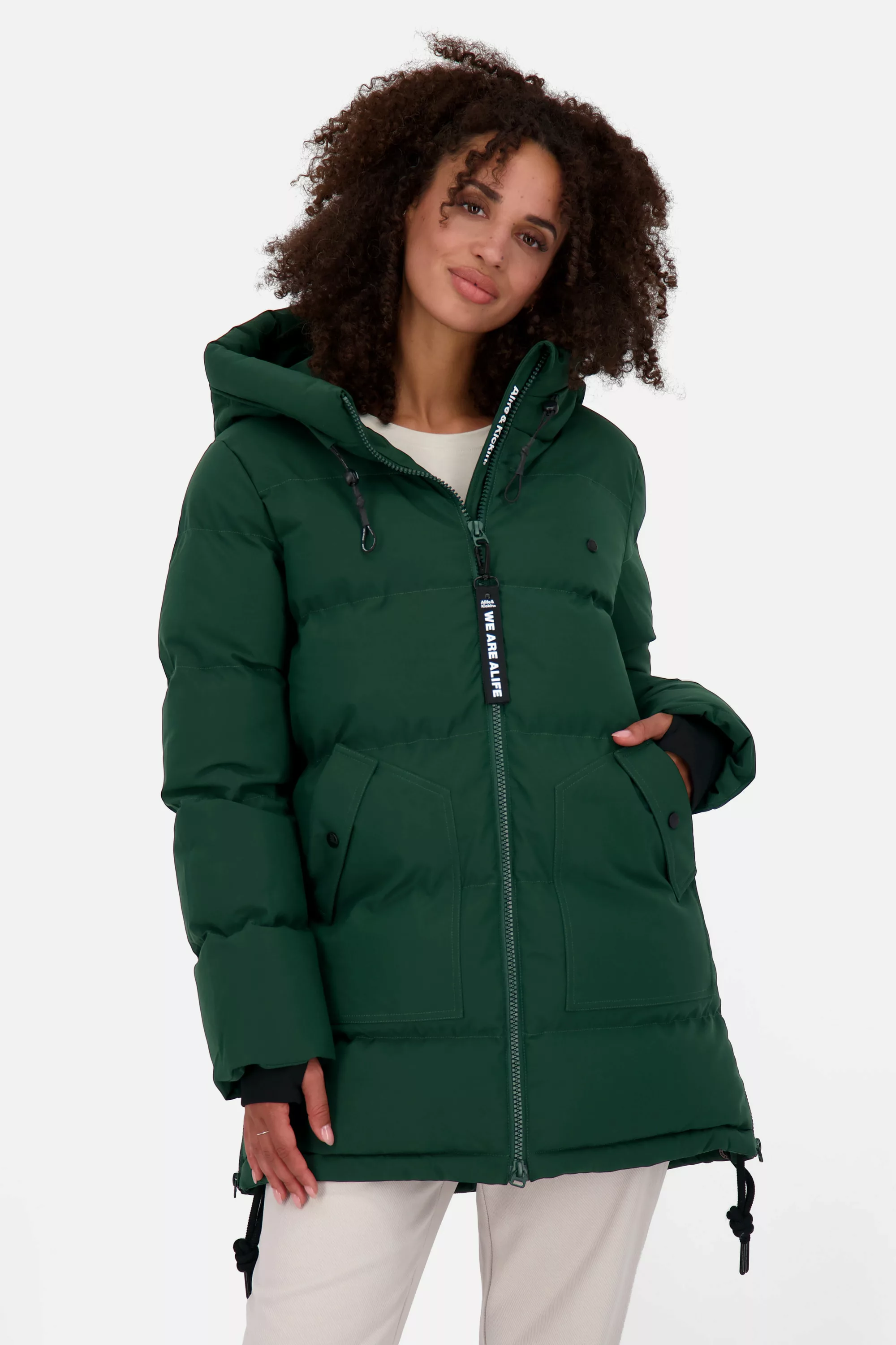 Alife & Kickin Winterjacke "CathyAK A Puffer Parka Damen" günstig online kaufen