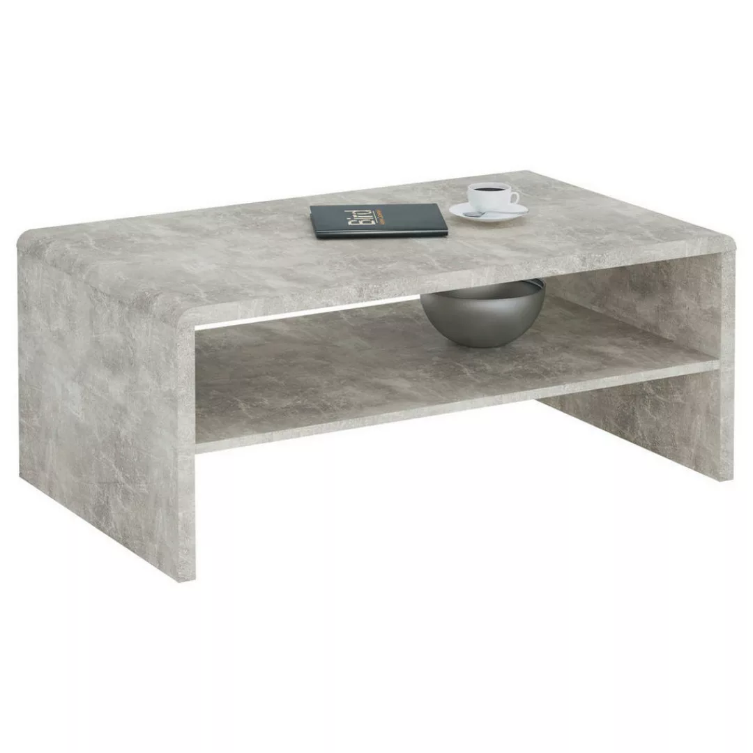 Couchtisch Cala Luna C4T02 Beton Optik B/H/T: ca. 100x40x59 cm günstig online kaufen