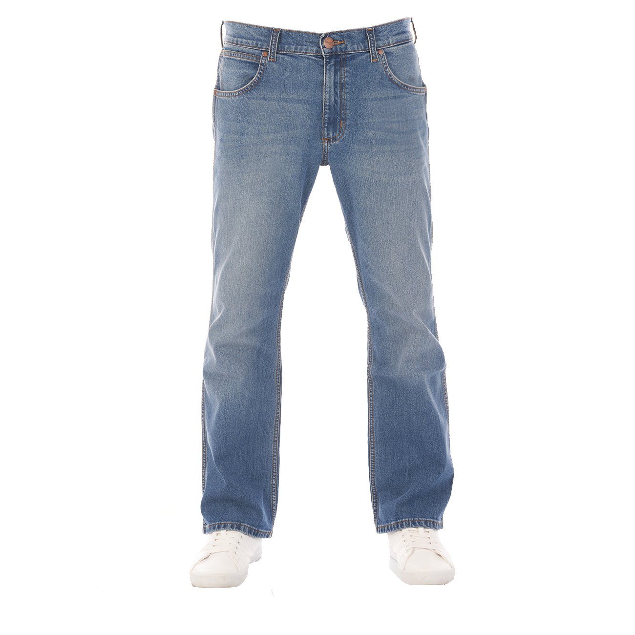 Wrangler Bootcut-Jeans Herren Jeanshose Jacksville Boot günstig online kaufen