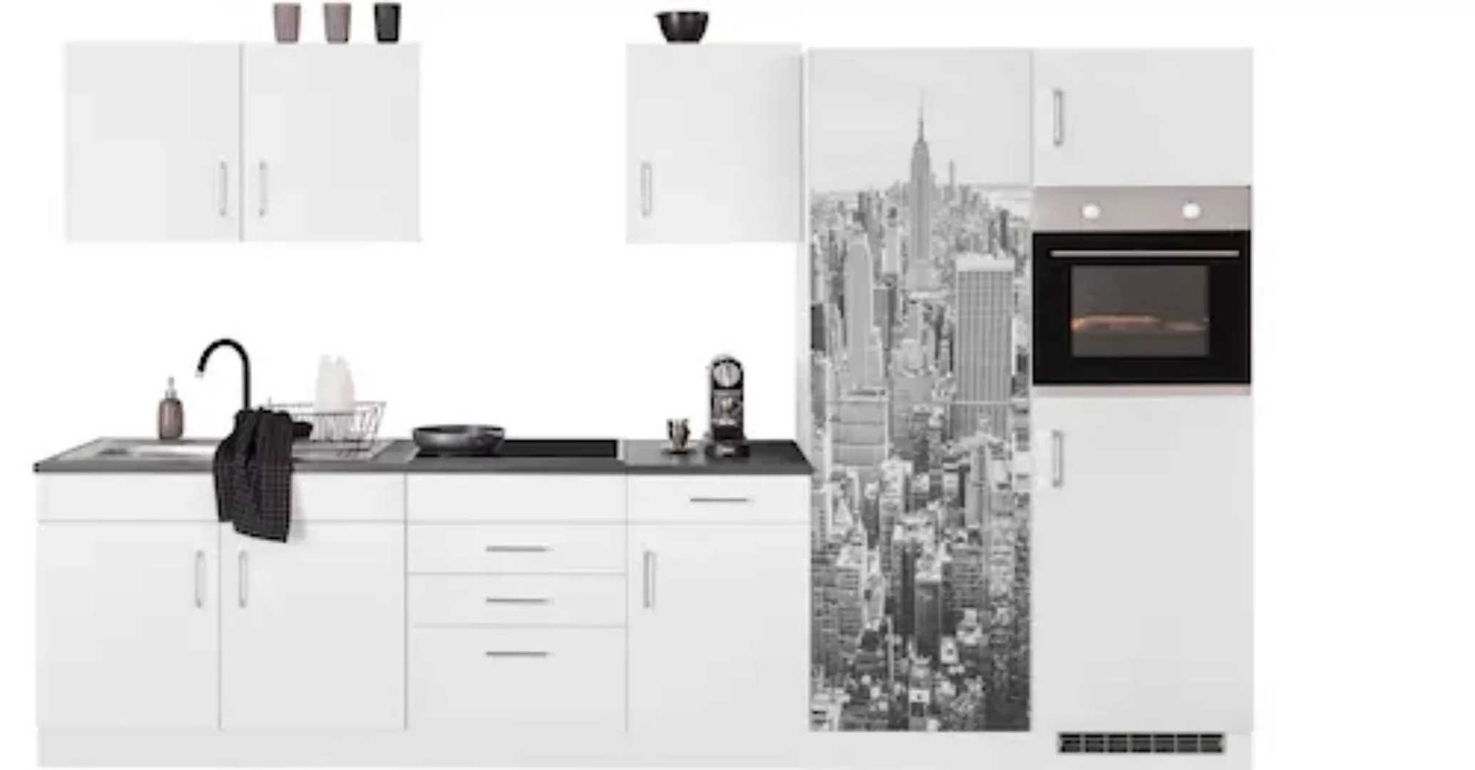 HELD MÖBEL Küchenzeile "Paris", ohne E-Geräte, Breite 330 cm günstig online kaufen