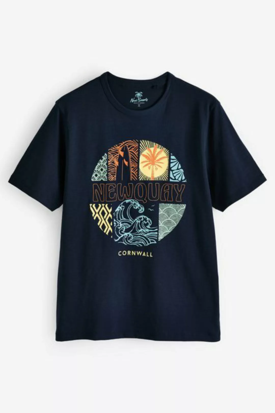 Next Print-Shirt Sommer T-Shirt mit Grafik, Newquay (1-tlg) günstig online kaufen