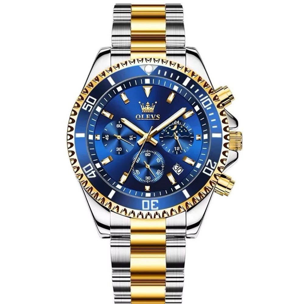 OLEVS Quarzuhr OLEVS 2870 Edelstahl Uhr günstig online kaufen