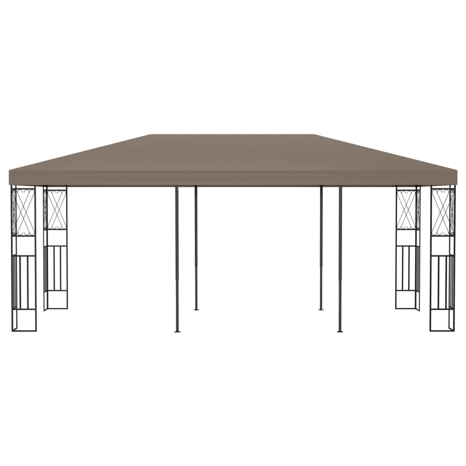 Pavillon 6x3 M Taupe Stoff günstig online kaufen