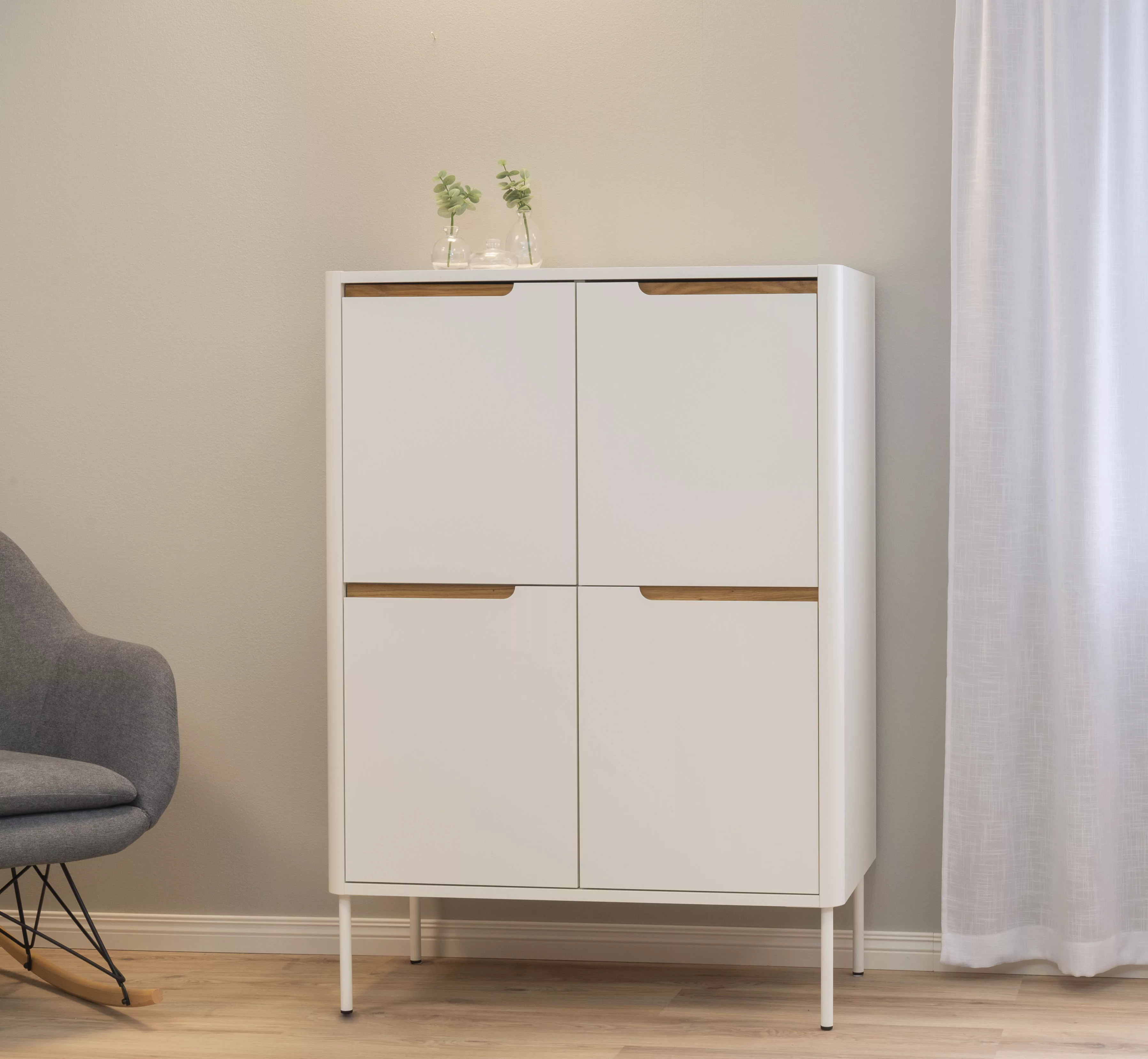 Tenzo Highboard "SWITCH", mit 4 Türen, Design von Says Who By Tenzo günstig online kaufen