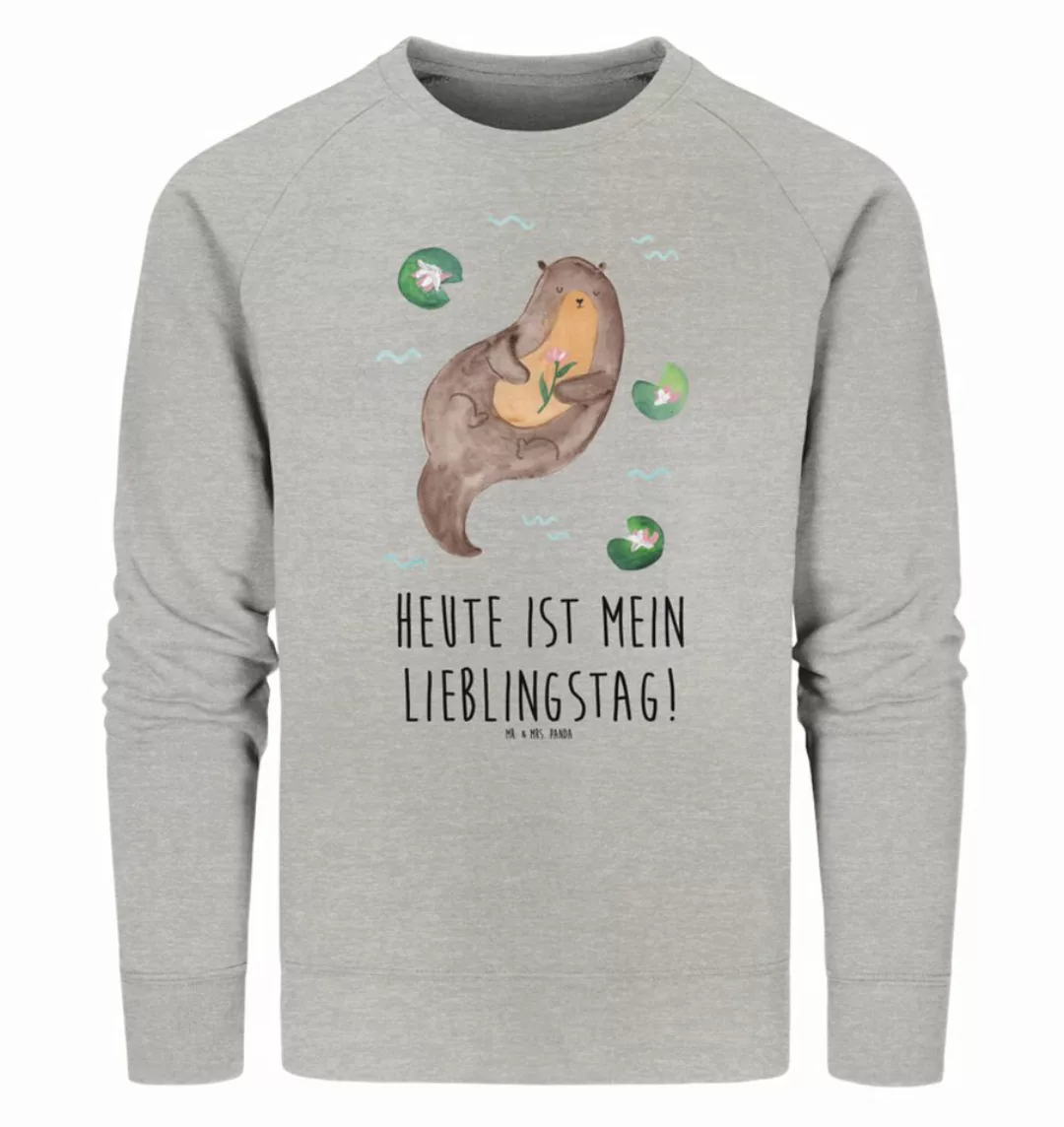 Mr. & Mrs. Panda Longpullover Größe S Otter Seerose - Heather Grey - Gesche günstig online kaufen