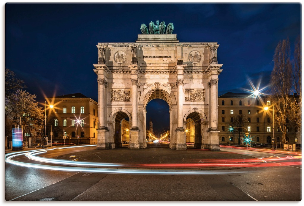 Artland Wandbild "Siegestor München, Deutschland", Elemente der Architektur günstig online kaufen