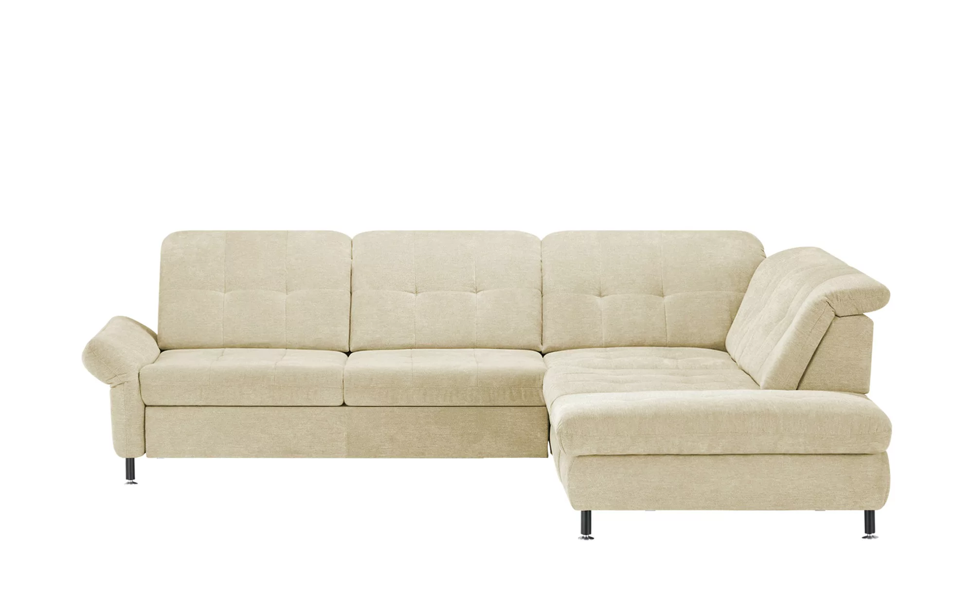 Ecksofa - beige - 296 cm - 85 cm - 260 cm - Polstermöbel > Sofas > Ecksofas günstig online kaufen