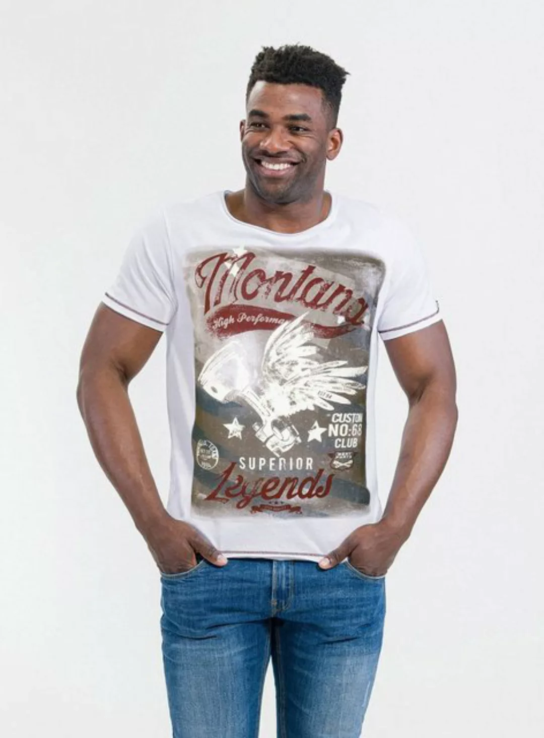 Key Largo T-Shirt MT MONTANA round günstig online kaufen