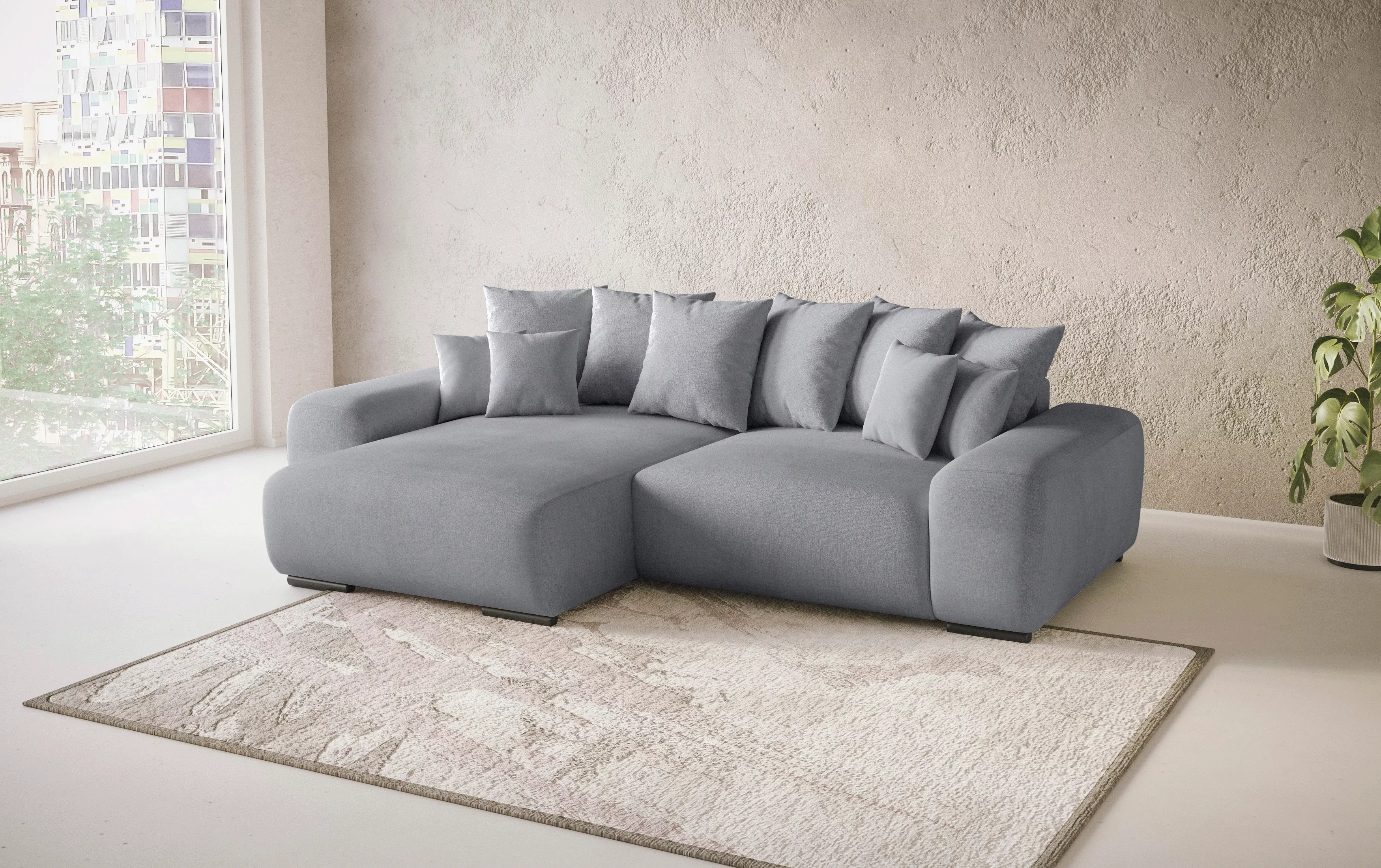 Mr. Couch Polsterecke »Sundance, L-Form«, Dauerschläfer mit Bett, Bettkaste günstig online kaufen