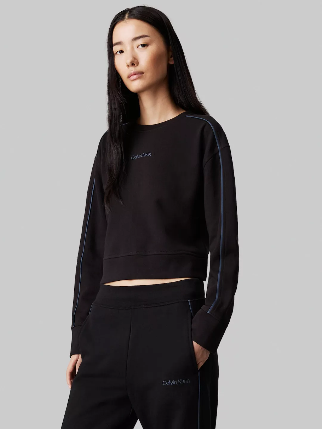 Calvin Klein Underwear Sweatshirt "CREW PULLOVER", mit Kontraststreifen günstig online kaufen